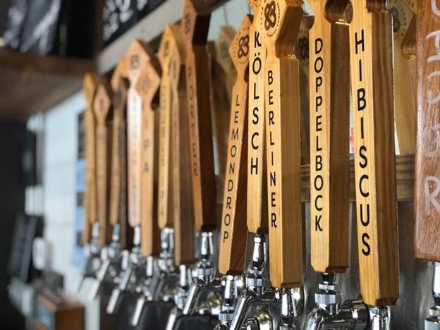 Taps at Cypress & Grove Brewing Company