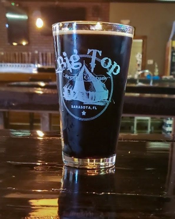Gainesville Breweries: Refreshing pint at Big Top Brewing Company